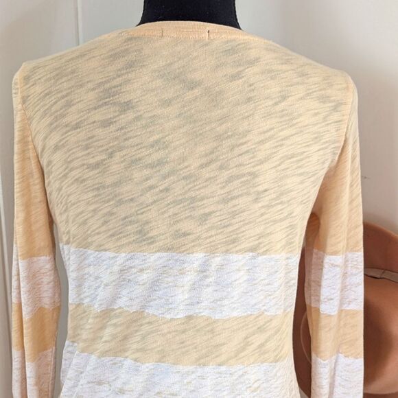 ATM Anthony Thomas Melillo Stripe Top Quiet Luxury Preppy Light Academia XS - Picture 9 of 12